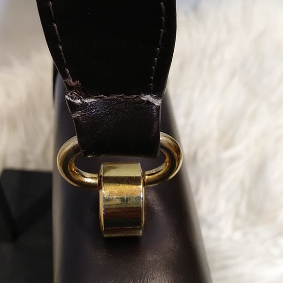 GUCCI VINTAGE LEATHER & SUEDE PURSE PIC #1 - Picture 5 of 16